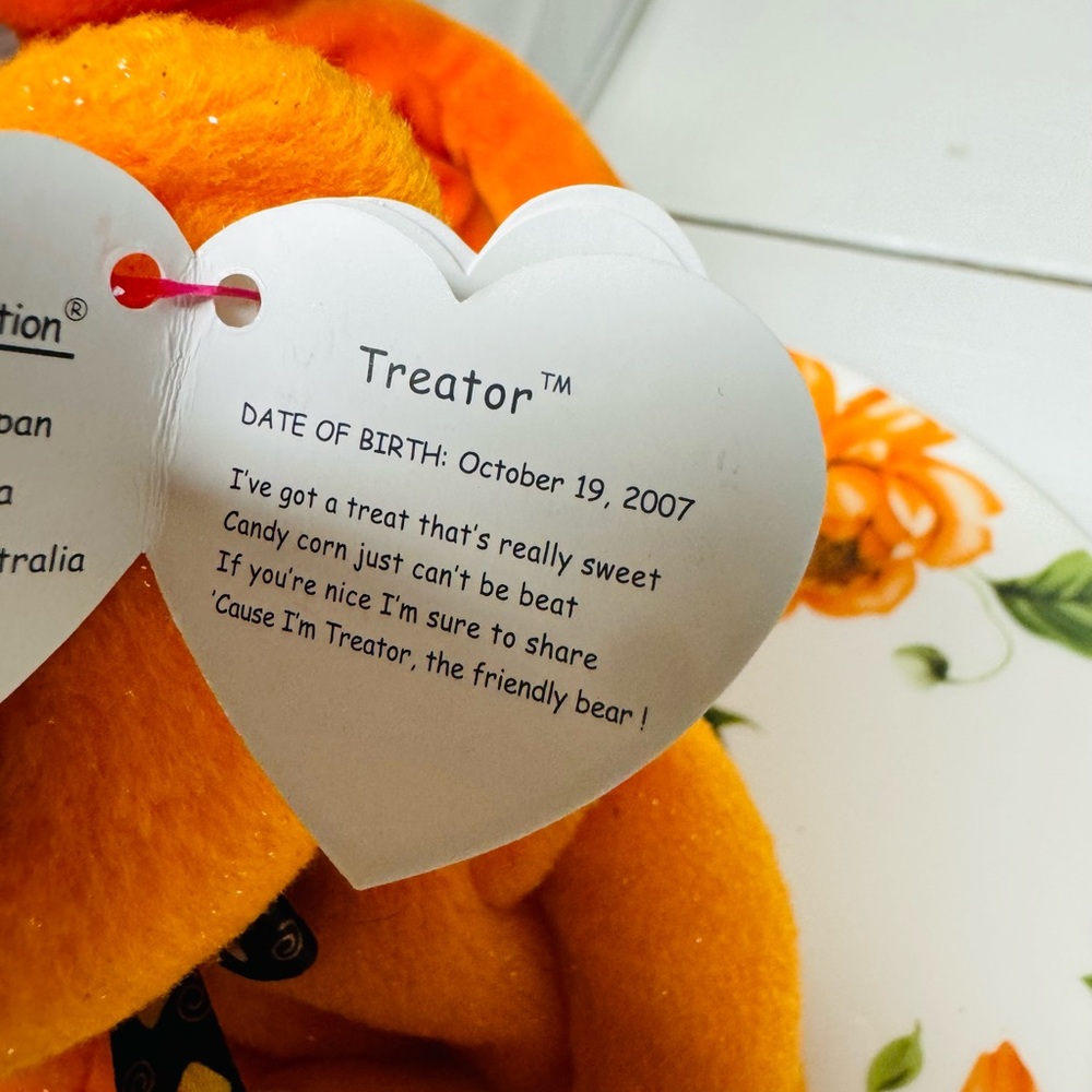 Halloween Beanie Babies lot Treator, Pocus, Treatsies, bean bears - Picture 3 of 10